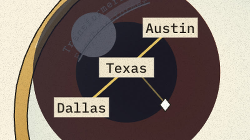 Pupil graph Dallas-Texas-Austin with a white diamond error node feeding Texas